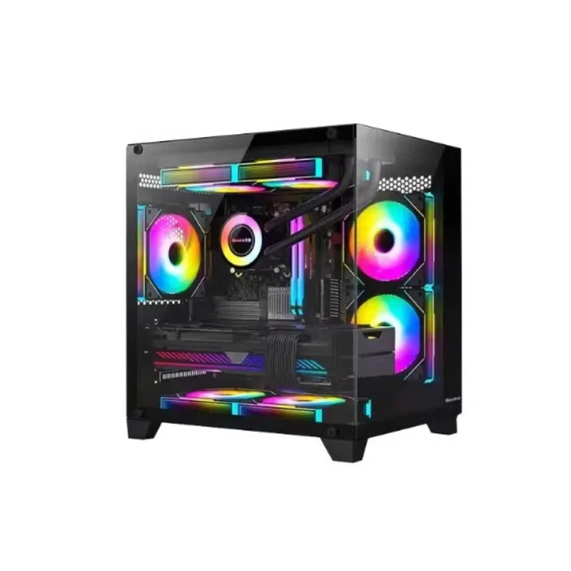R5 2600X Desktop Computer PC R5 2600X 16G Ram 256T SSD RX580 Win10 Win11 Prebuilt Gaming Pc A320M Motherboard